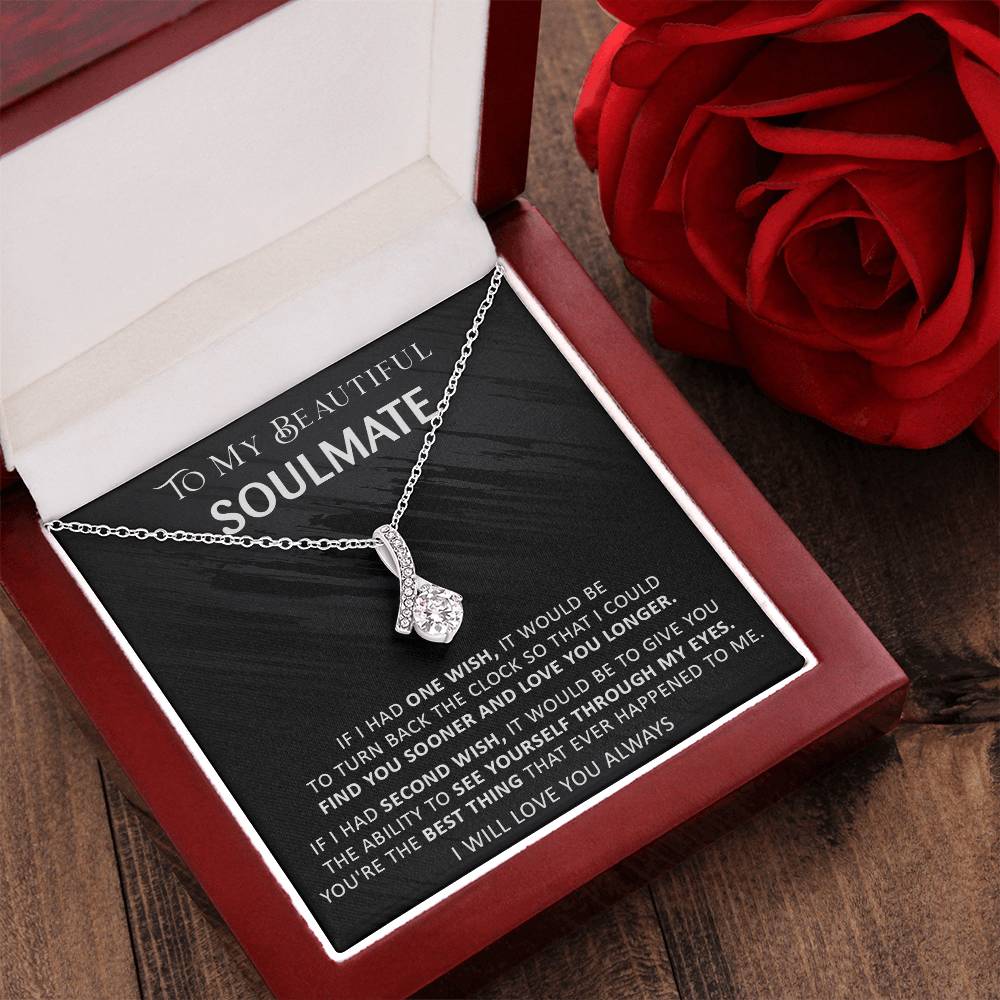 Gift For Your Soulmate - The Clock - Alluring Alluring Beauty Necklace