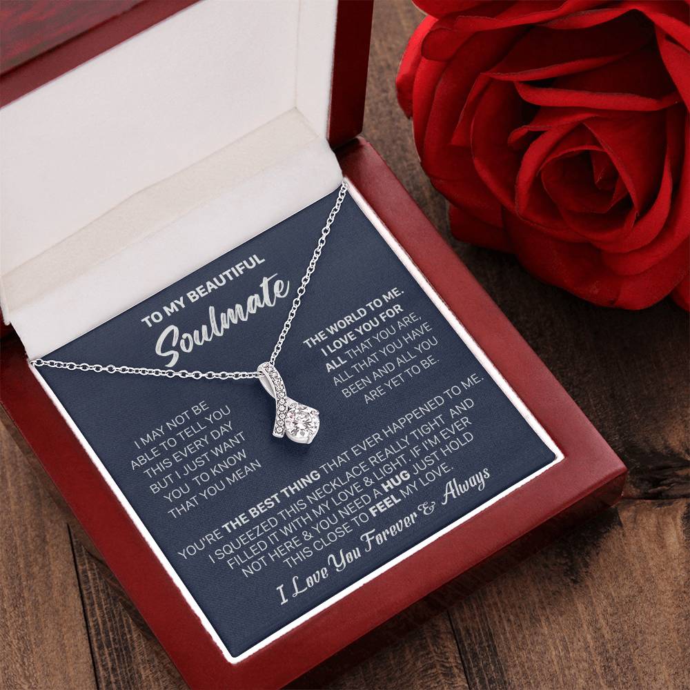Gift For Your Soulmate Not Able Squeezed Alluring Beauty Necklace Alluring Beauty Necklace