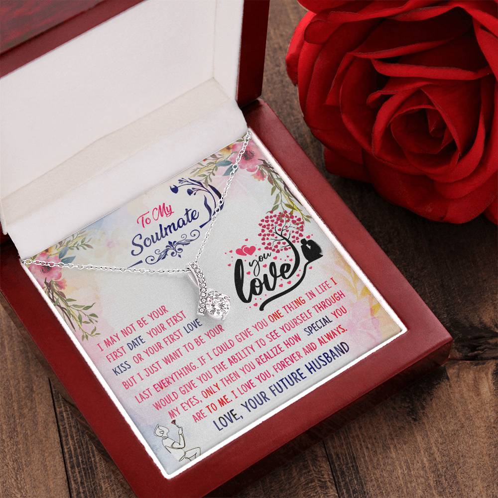 Sentimental Gift For Future Wife Alluring Beauty Necklace
