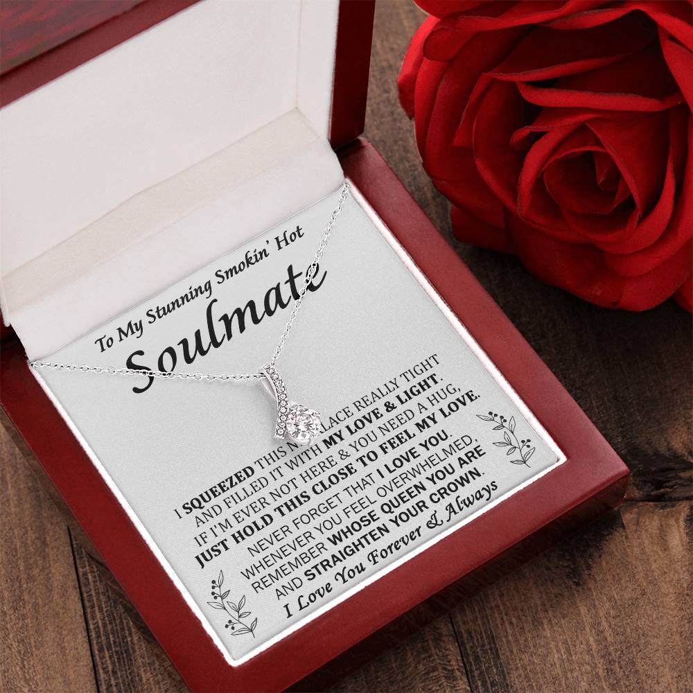 Gift For Your Soulmate - My Love And Light - Alluring Alluring Beauty Necklace