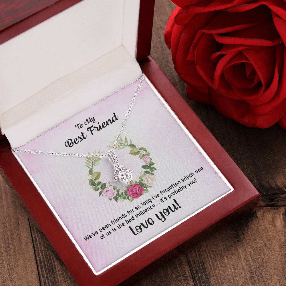 To My Best Friend We've Been Friends For So Long Giraffe Couple Necklace Alluring Beauty Necklace